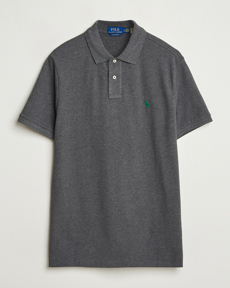 Polo Ralph Lauren Custom Slim Fit Polo Barclay Heather