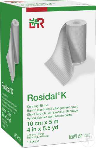 Lohmann & Rauscher Rosidal K Bande Elastique 10cmx5m 1 Pièce (22202)