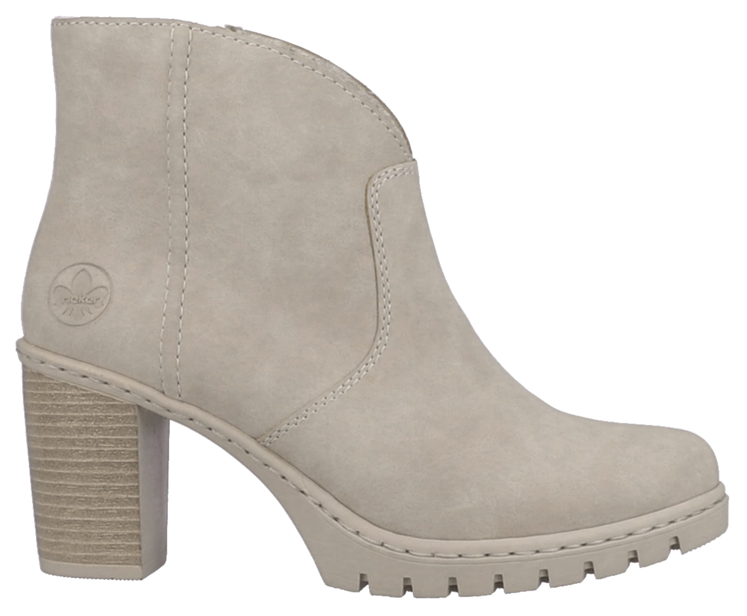 Rieker Ankleboots  Stiefelette, Plateauboots, Blockabsatz, in eleganter Optik