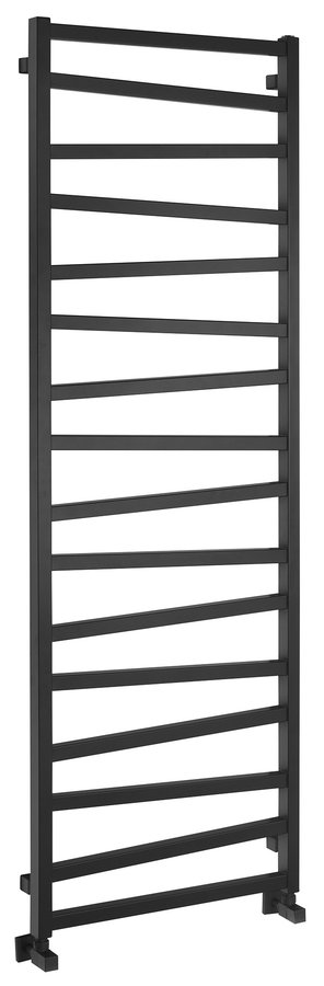 Sapho Zig badkamerradiator 60x181cm mat zwart