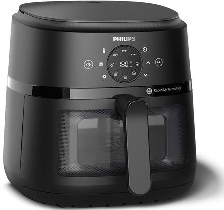Philips 2000 Series Airfryer NA230/00 - Kookvenster - 6.2 L - Zwart