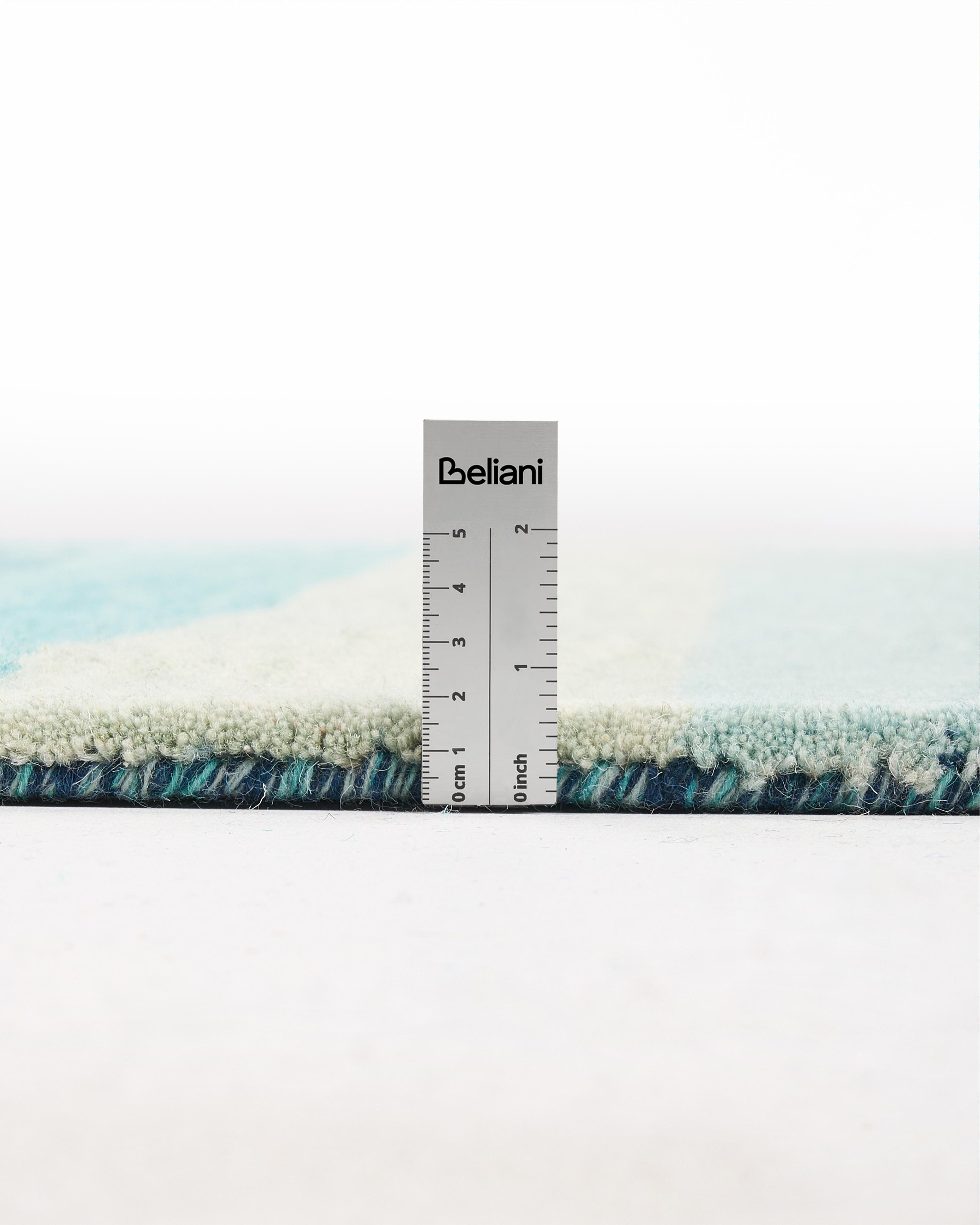 Vloerkleed MAILSI Blauw 140 x 200 cm Wol