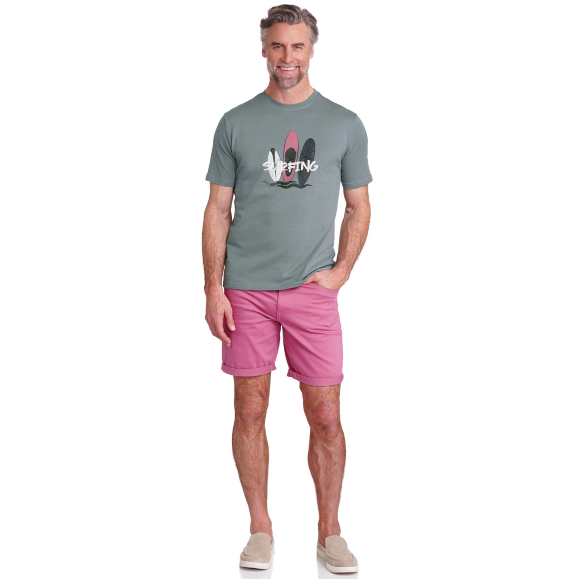 VanVaan Denim Herren T-Shirt aus Bio-Baumwolle dunkelgrün