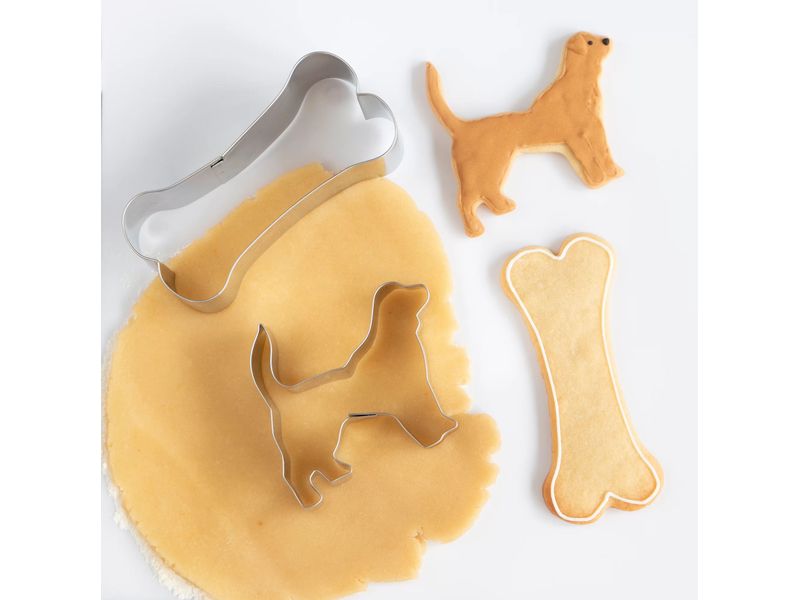 Städter Guetzli-Ausstecher Hund, 2-teiliges Set Ausstechformen-Set