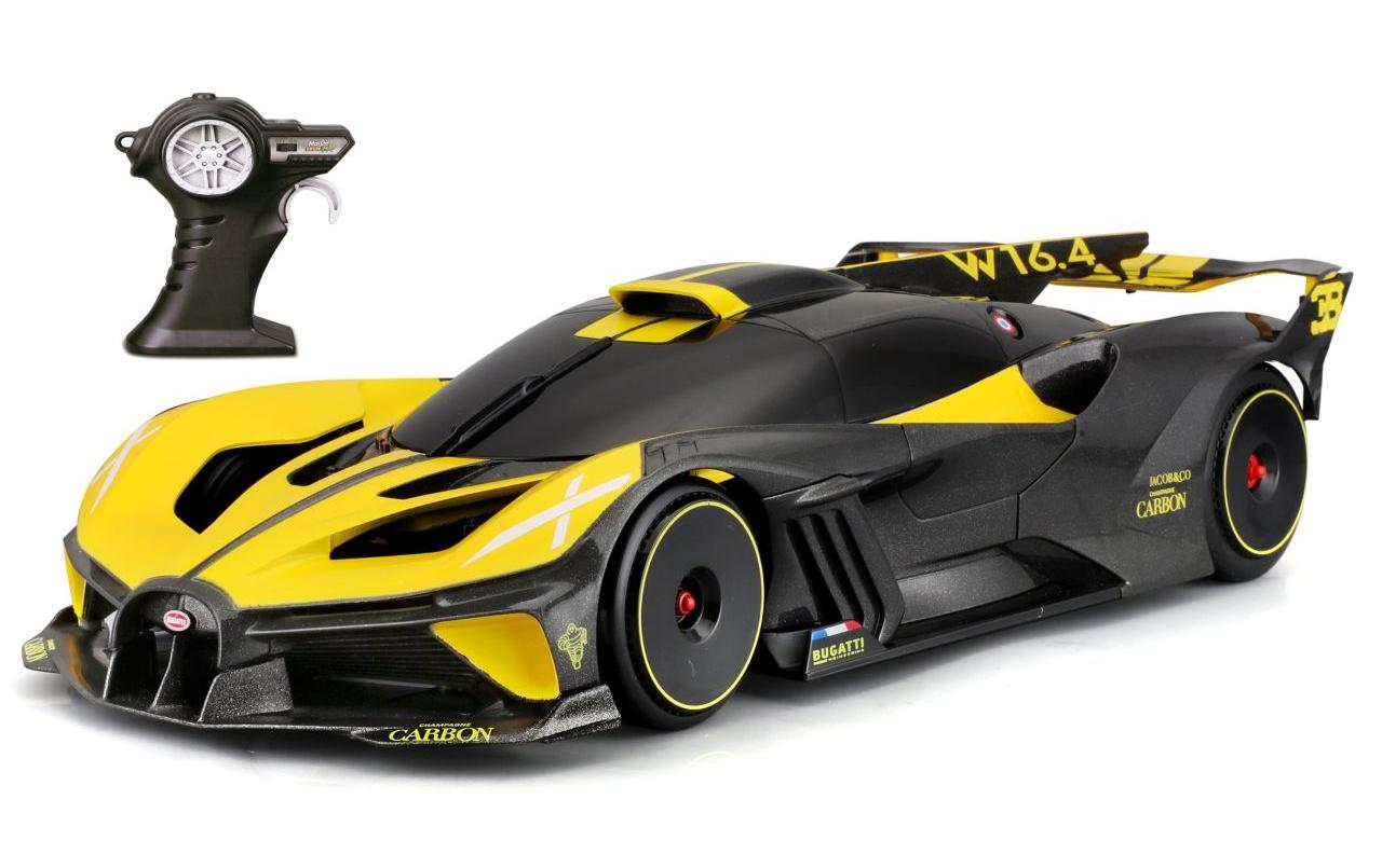 Rennwagen RC Bugatti Bolide 1/14, GelbFerngesteuertes Spielzeug