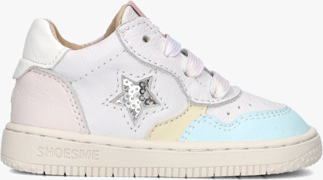 SHOESME witte shoesme lage sneakers bn24s014