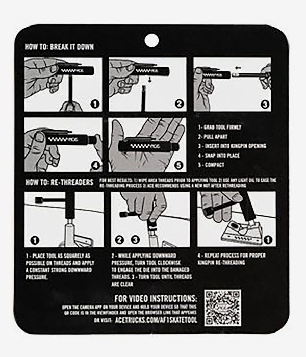 Ace AF1 Skate-Tool (black)