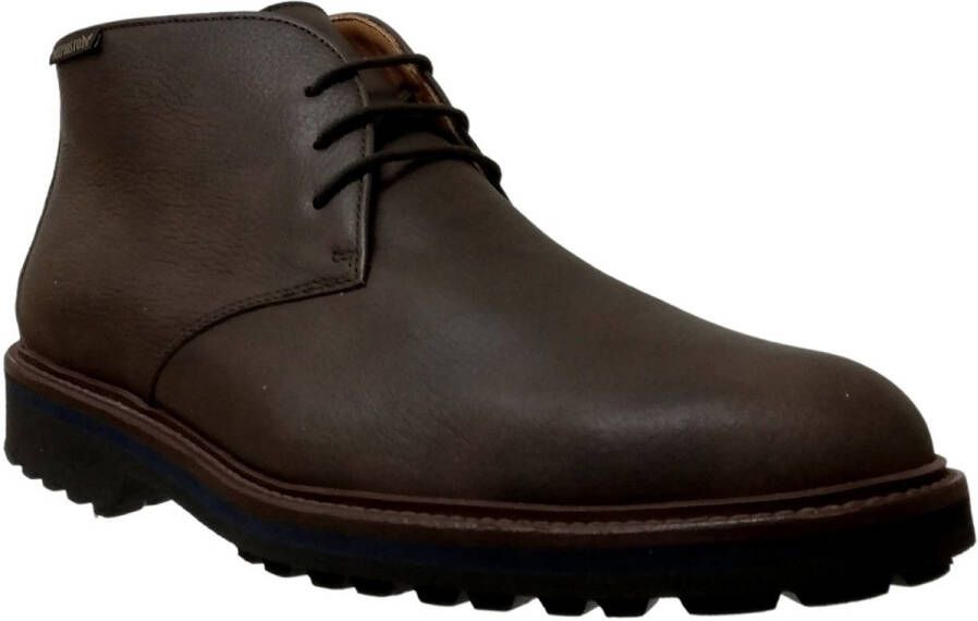 Mephisto BERTO NEVADA Vrije tijd half-hoogHeren veterschoenHeren sneakers Bruin