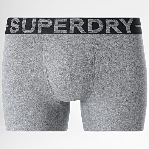 Lot De 3 Boxers Classic Gris Chiné