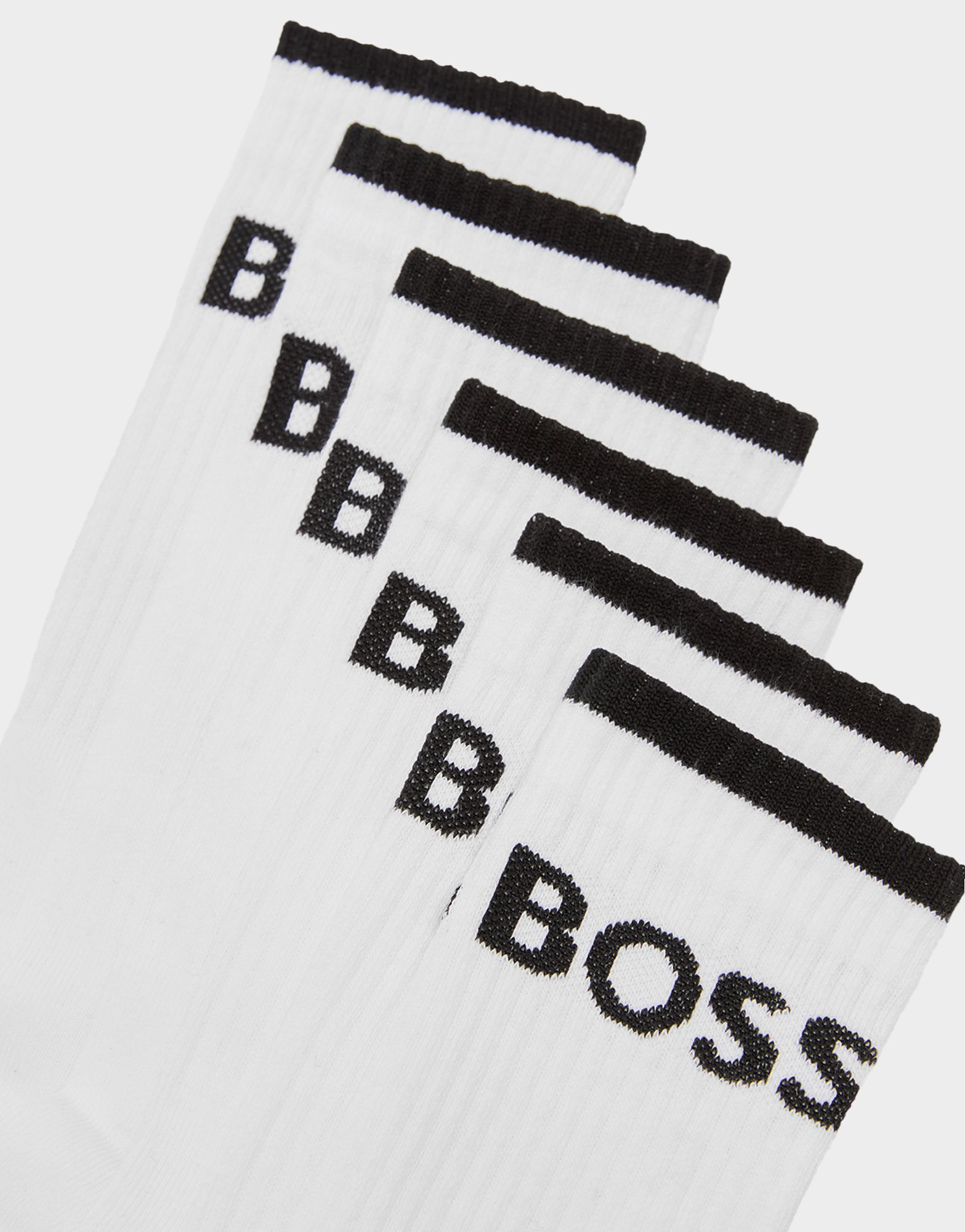 BOSS Lot de 6 paires de chaussettes Homme