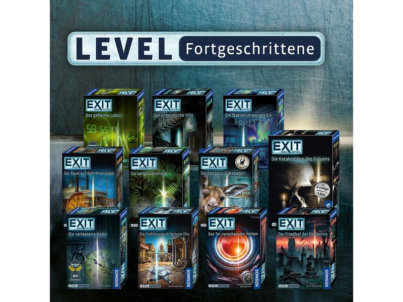 Kosmos Kennerspiel EXIT: Die Rückkehr in die verlassene Hüt Live-Escape-Feeling im Fortgeschrittenen-Level