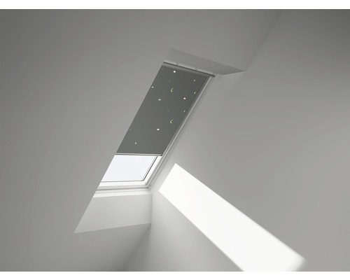 VELUX verduisterend rolgordijn Kids Mobile handmatig frame wit DKL C02 4665SWL