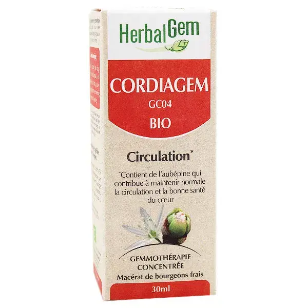 Herbalgem Cordiagem Circulation Bio Gemmotherapy Complex 30ml