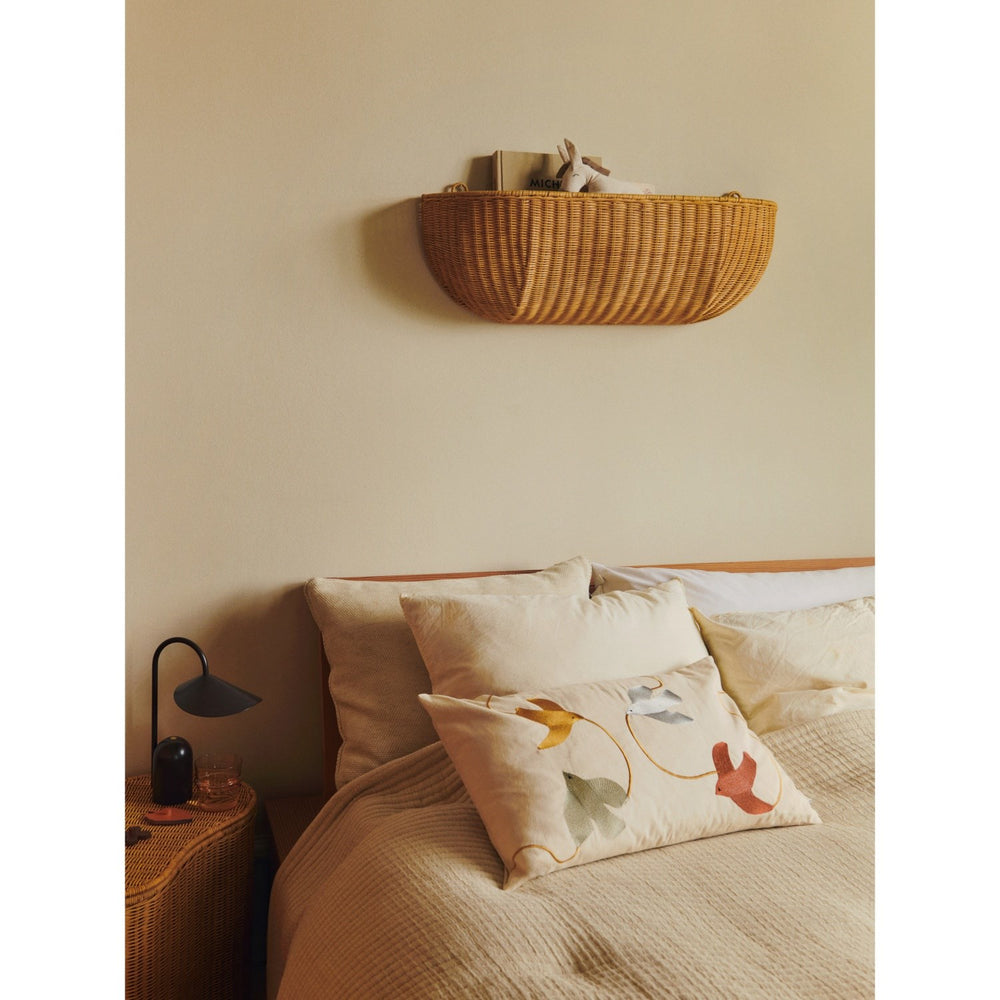 Køb Ferm Living Multi Swif Bird Broderet Pude Rectangular