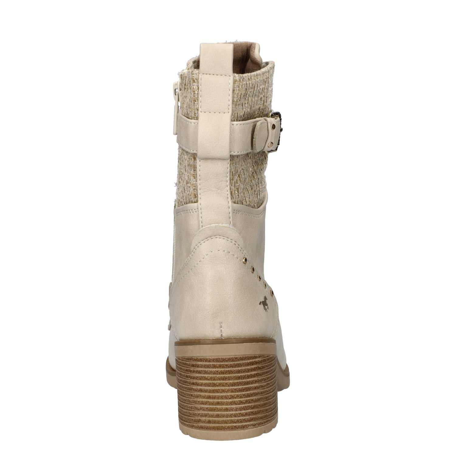 dames veterboot Mustang Wit