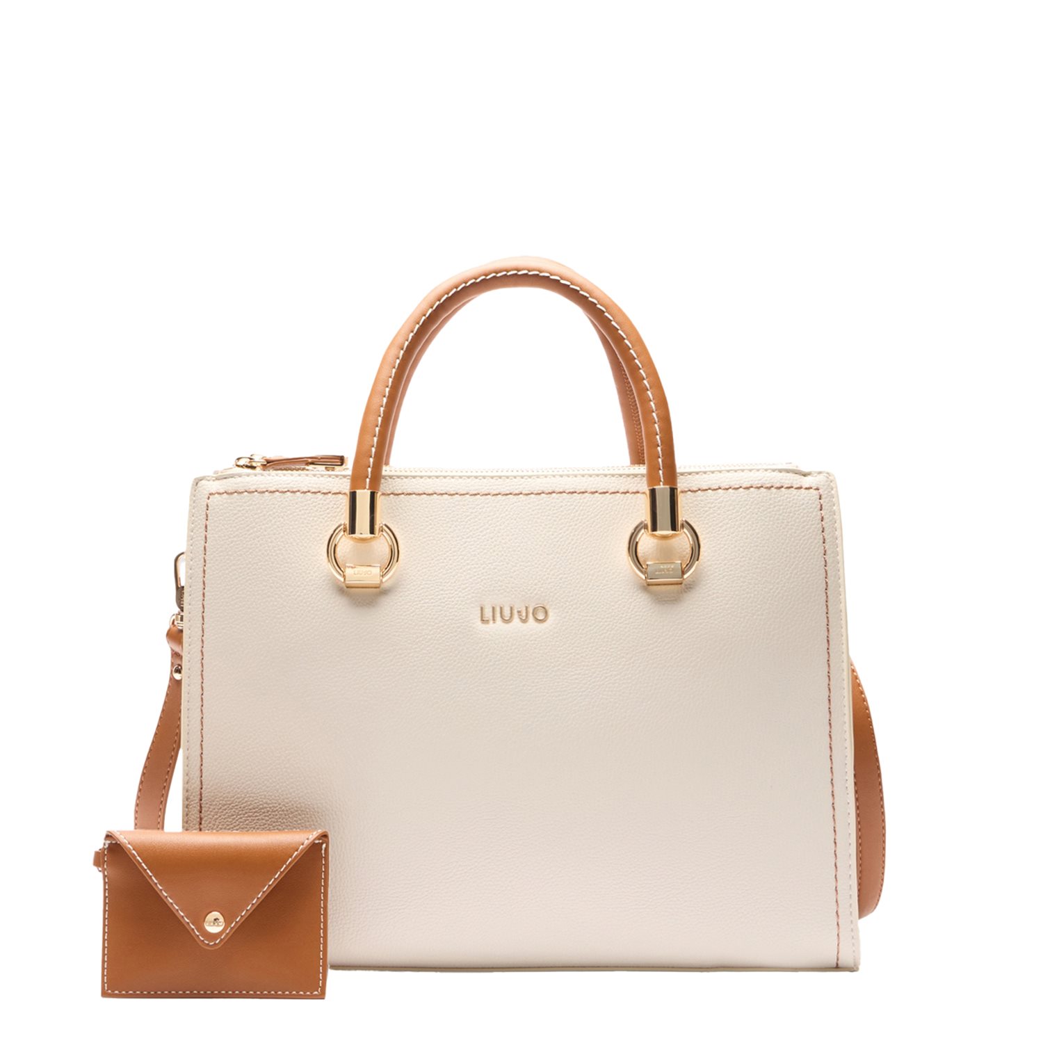 Liu Jo Manhattan Boston Bag cream/bran