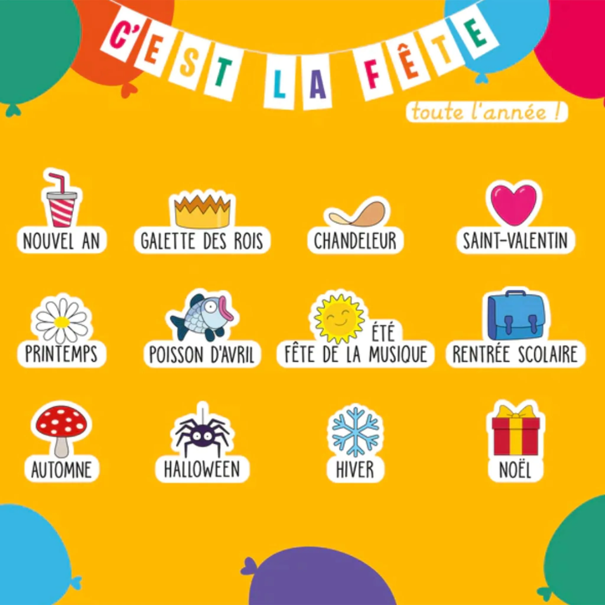 Chefclub Coffret-Livre C'est la fête toute l'année