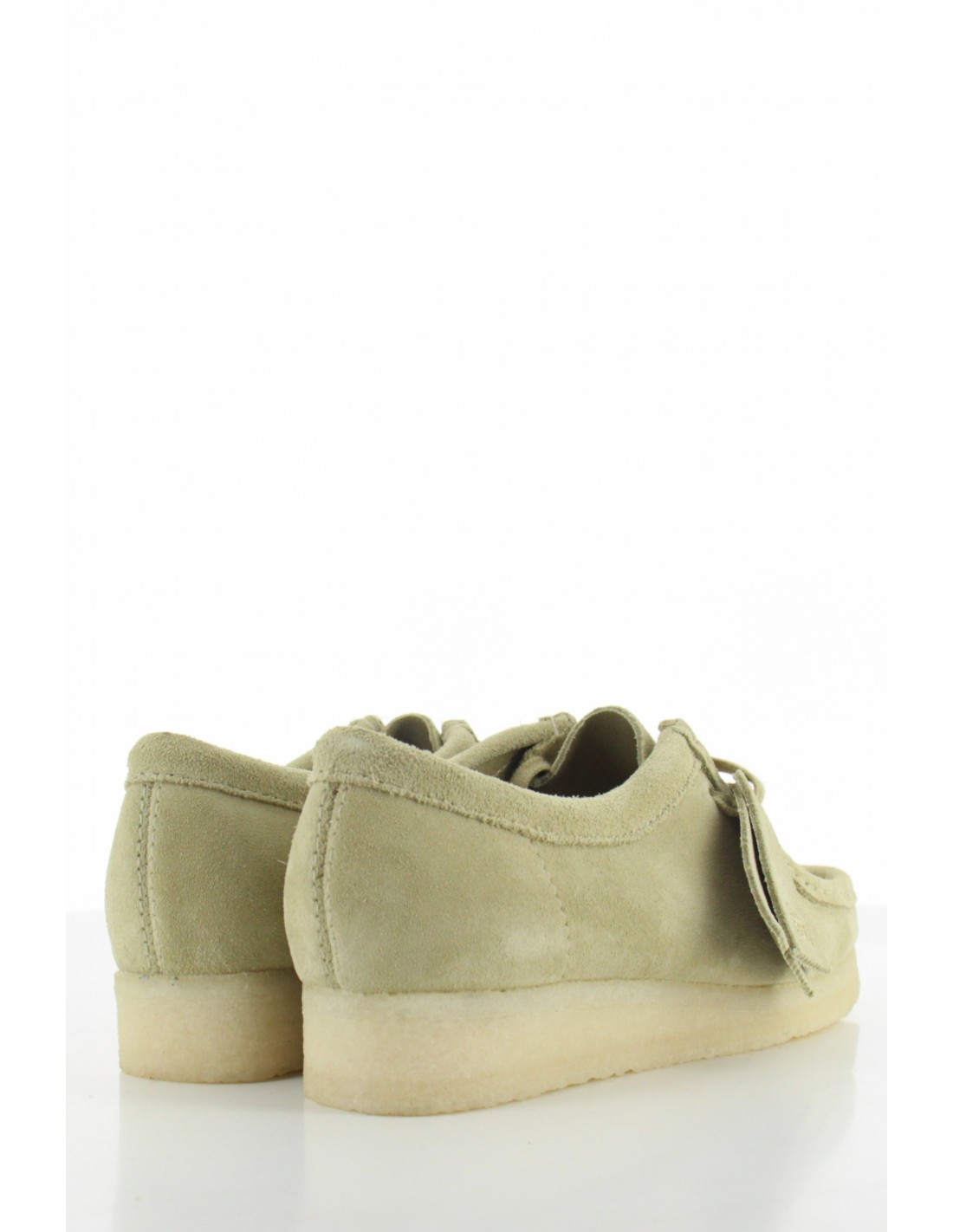 clarks Derbies Femme Wallabee Maple Suede