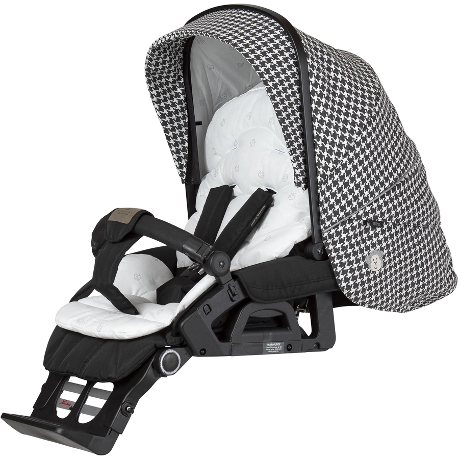 Hartan Kinderwagen Racer GTS mit Handbremse Bellybutton elegance (921) Gestellfarbe schwarz