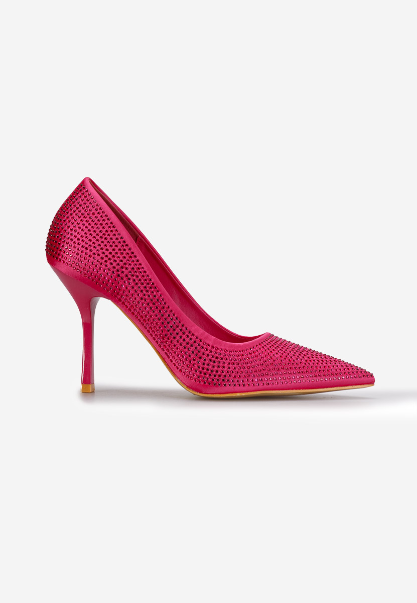Chaussures à talon aiguille fuchsia Elina