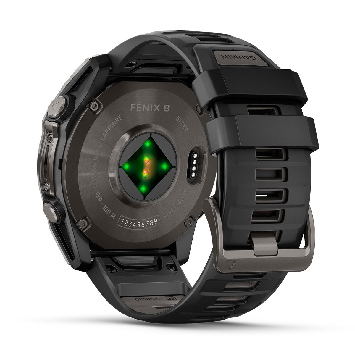 Garmin Fenix 8 AMOLED Sapphire, 51mm (Carbon Grey)
