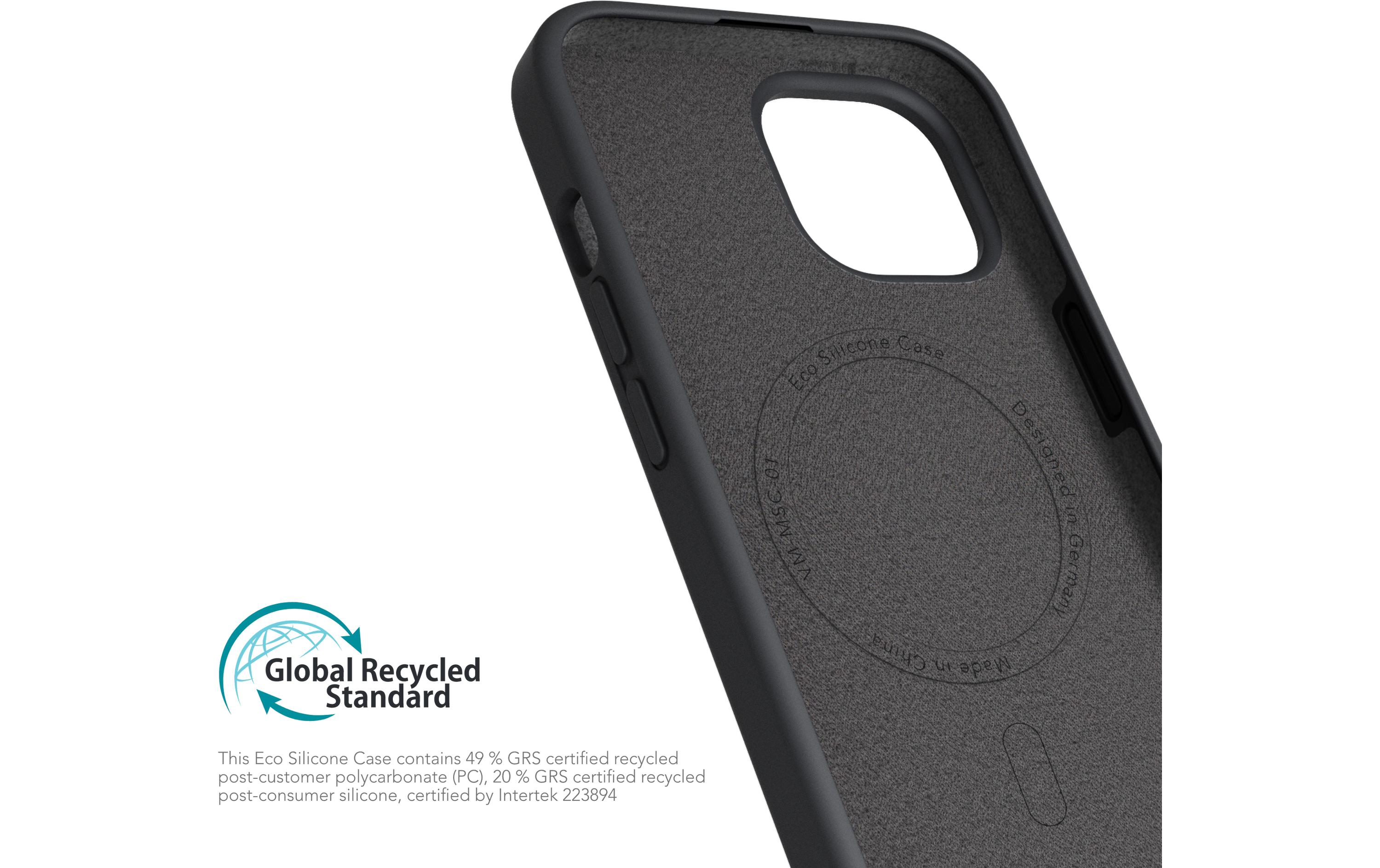 Back Cover Eco Silicone iPhone 15 NavySilicone Backcover für das Apple iPhone 15