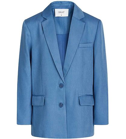 Grønt Blazer - Gritt - Blåe