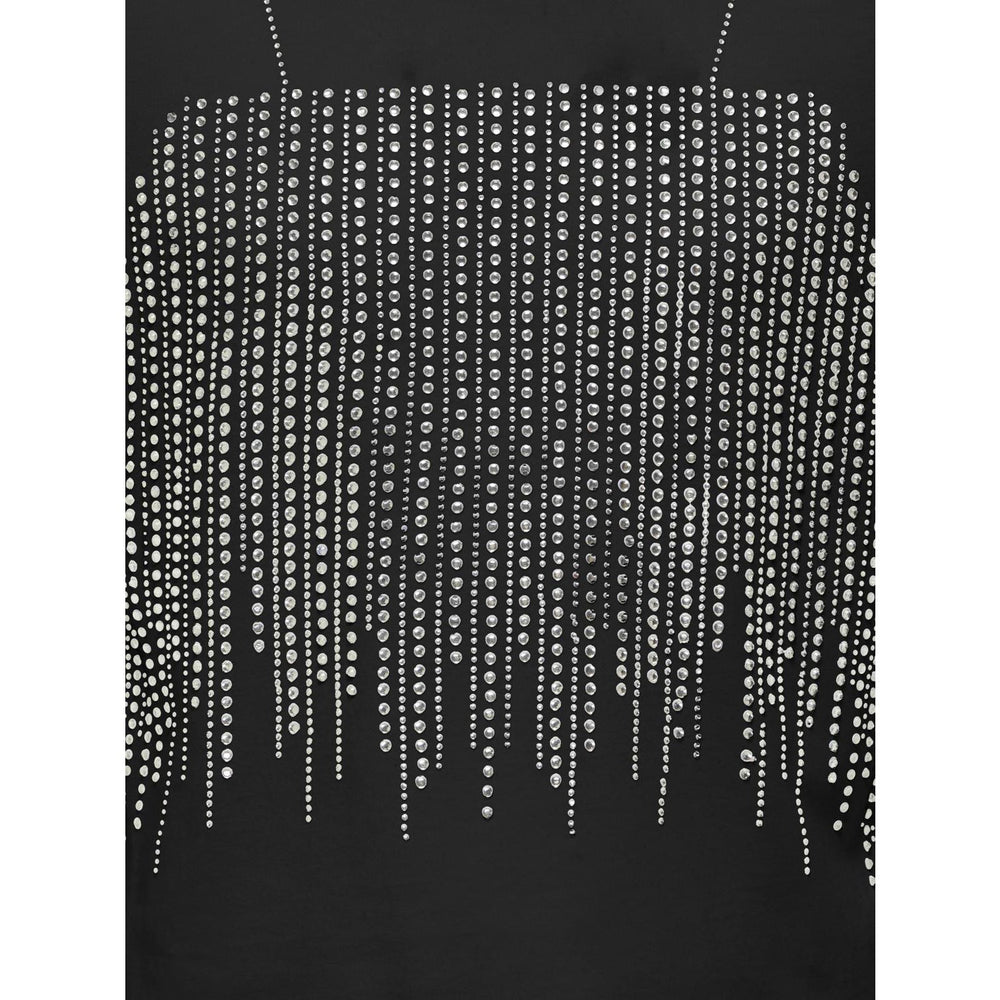 Køb kids ONLY Black Rhinestone Silver Kogbillie Life S/S Stone Top Jrs