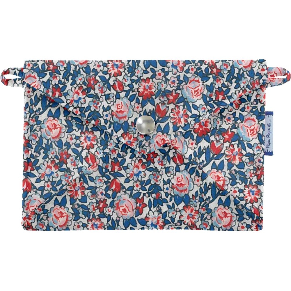 Petite Pochette Enveloppe London Fleuri