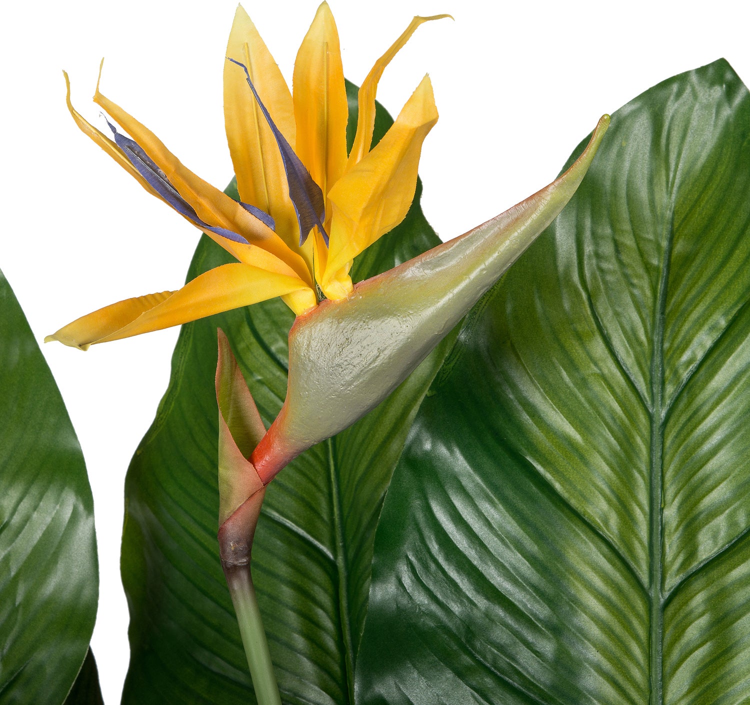 Intratuin kunstplant Paradijsvogelbloem D 50 H 170 cm geel