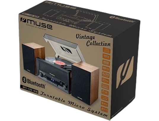 MUSE - Platine vinyle USB MT-120 MB