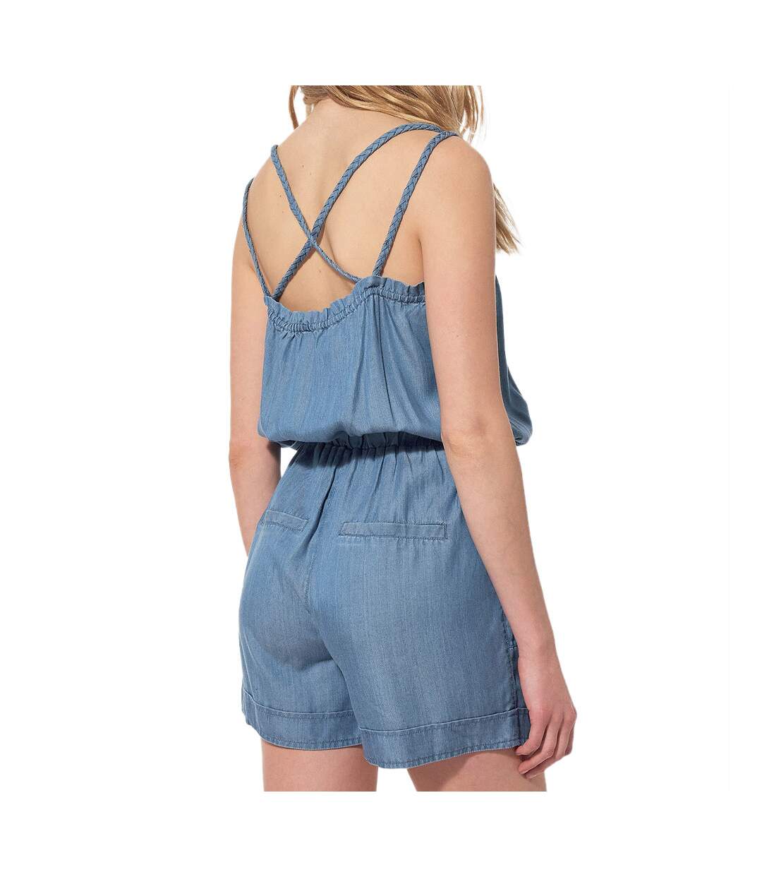 Combishort Bleu Femme Kaporal Perle
