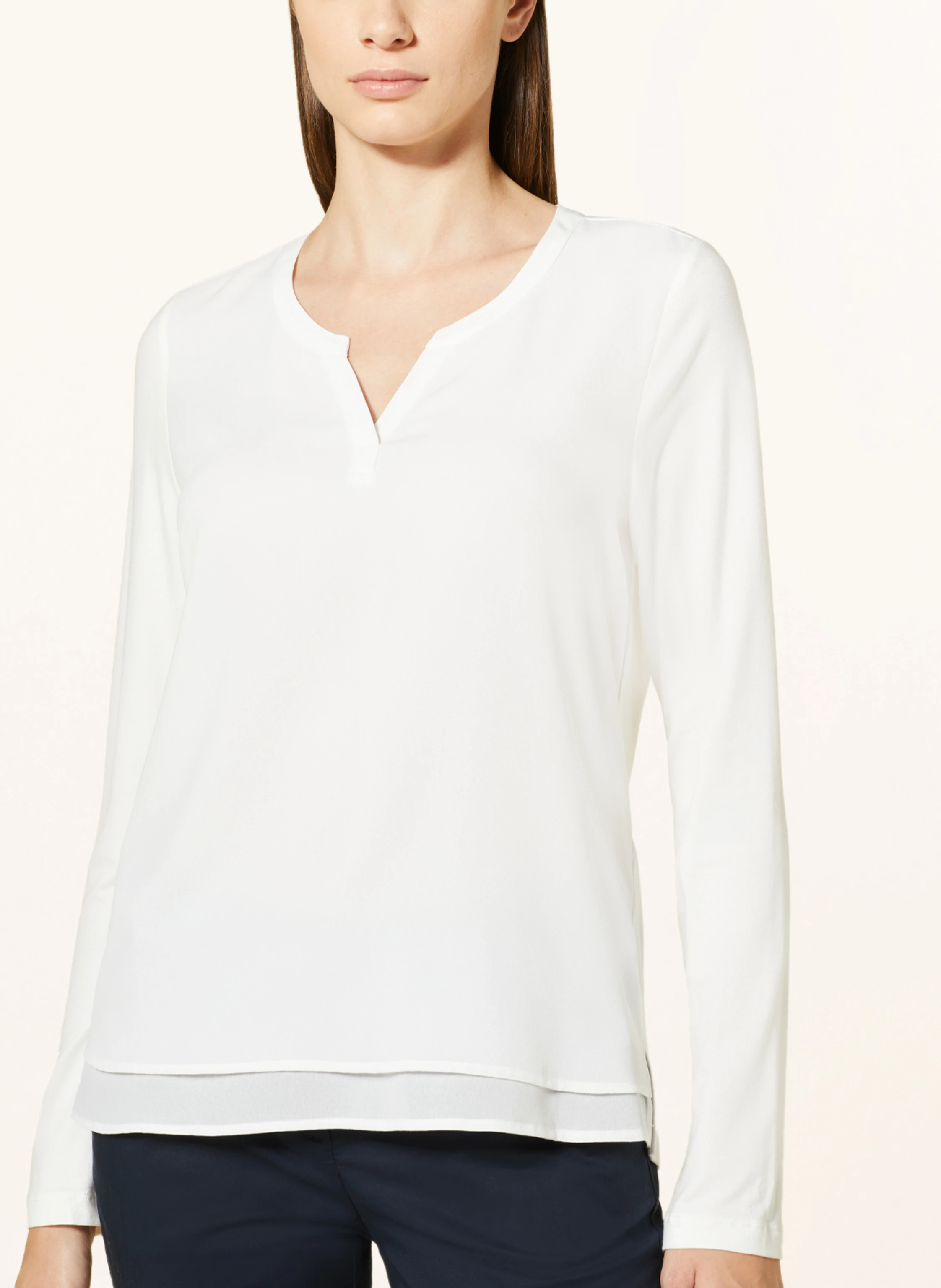 Smith & Soul Blusenshirt im Materialmix