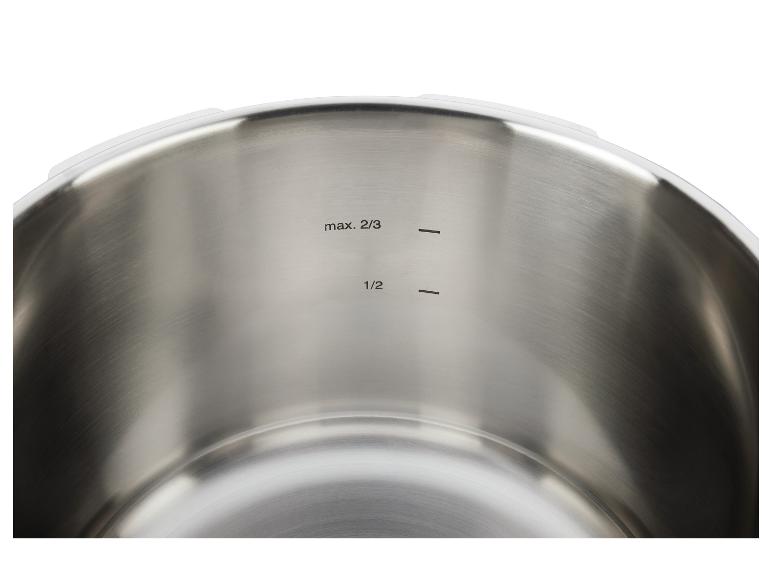 RVS snelkookpan Ø 22 cm