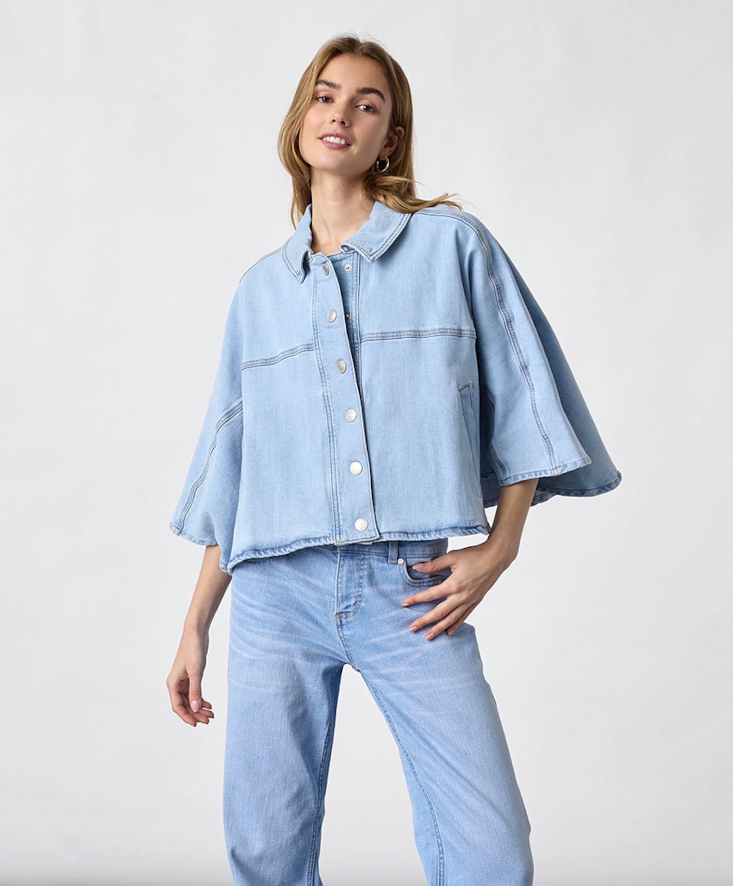 Sisters Point Dames blouse blauw