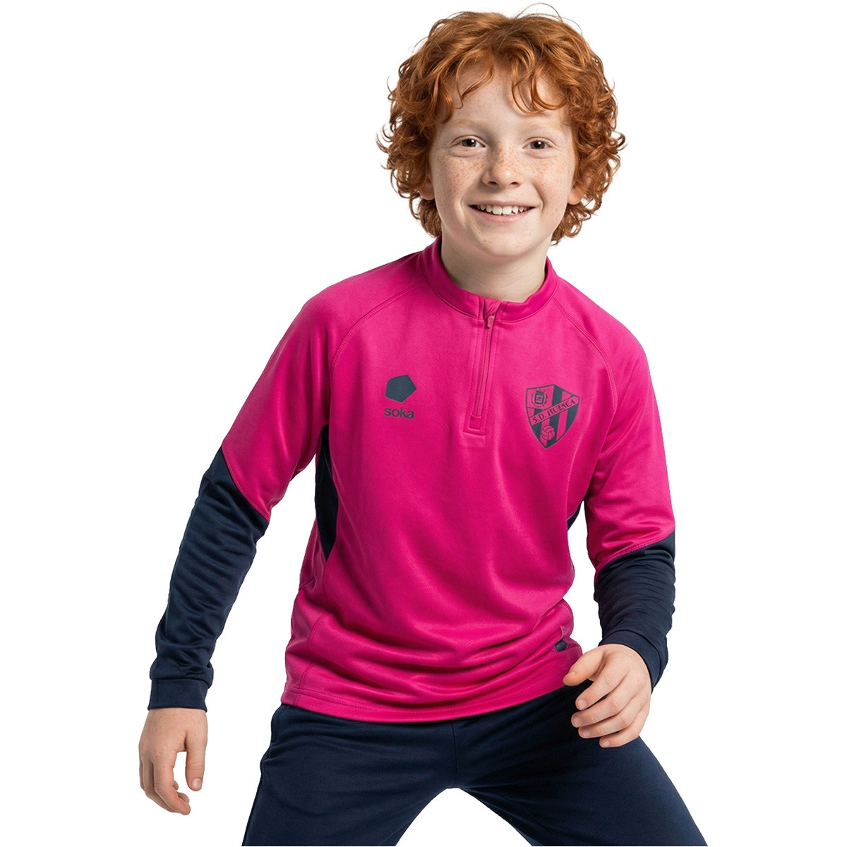 Sweatshirt Soka Sociedad Deportiva Huesca Training Winter Criança 2025-2026