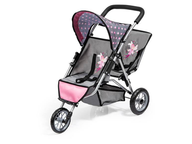 Poppen tweeling-jogger