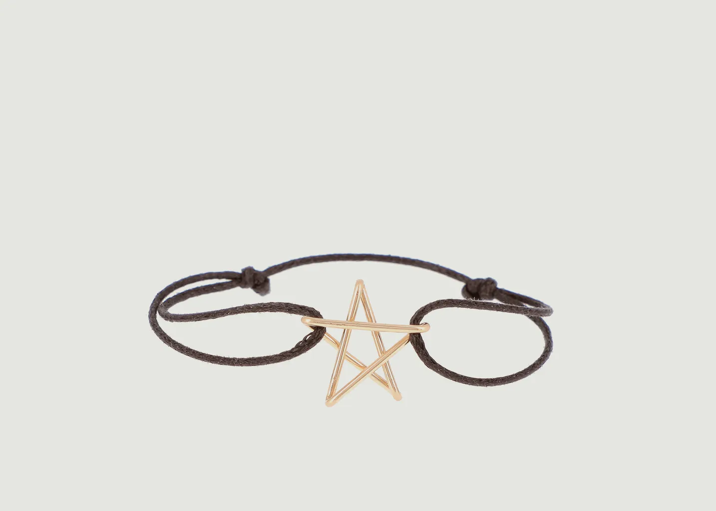 Bracelet cordon étoile Big 5 x Jean Cocteau Atelier Paulin