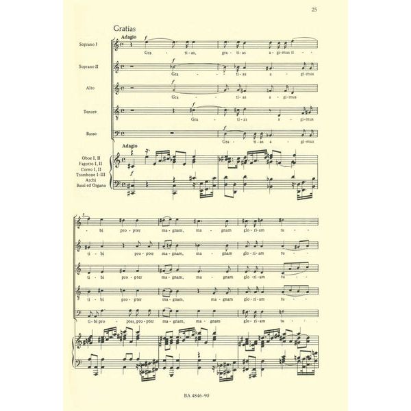 Bärenreiter Mozart Missa c-moll