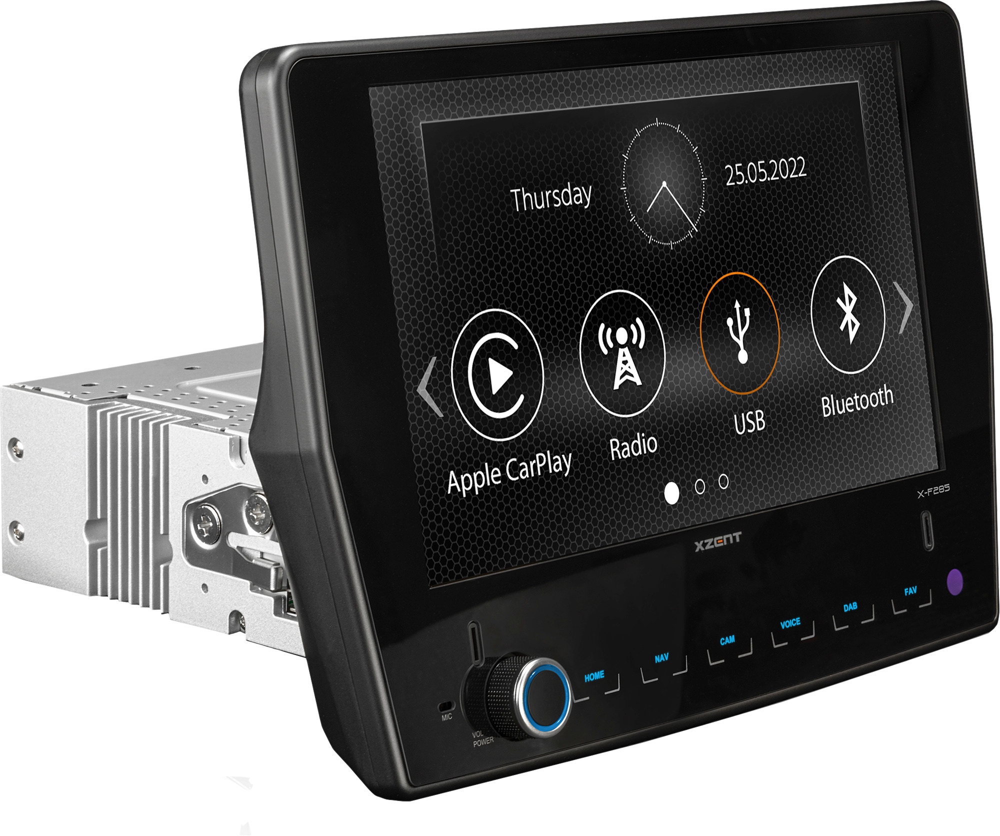 Xzent X-F285 Infotainer / Mediencenter / DAB Tuner für Ford Transit 9 Zoll