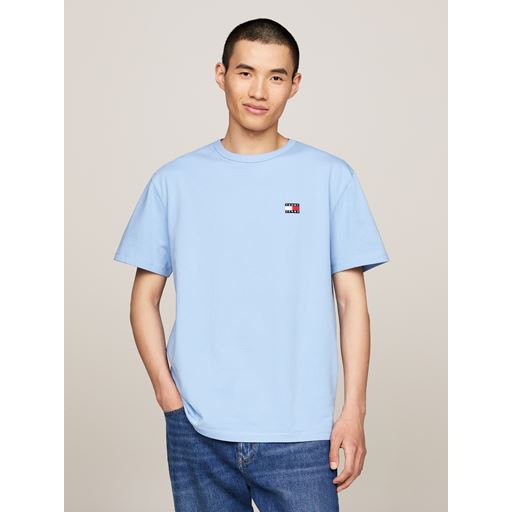 Tommy Jeans Badge Embroidery T-shirt, Westside Blue, M