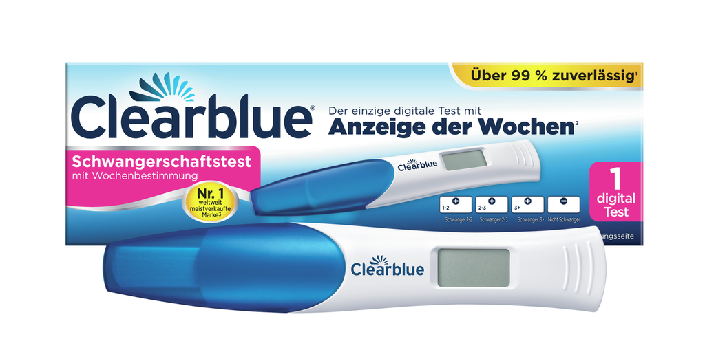 CLEARBLUE Schwangerschaftstest Wochenbestimmung 1 Stk