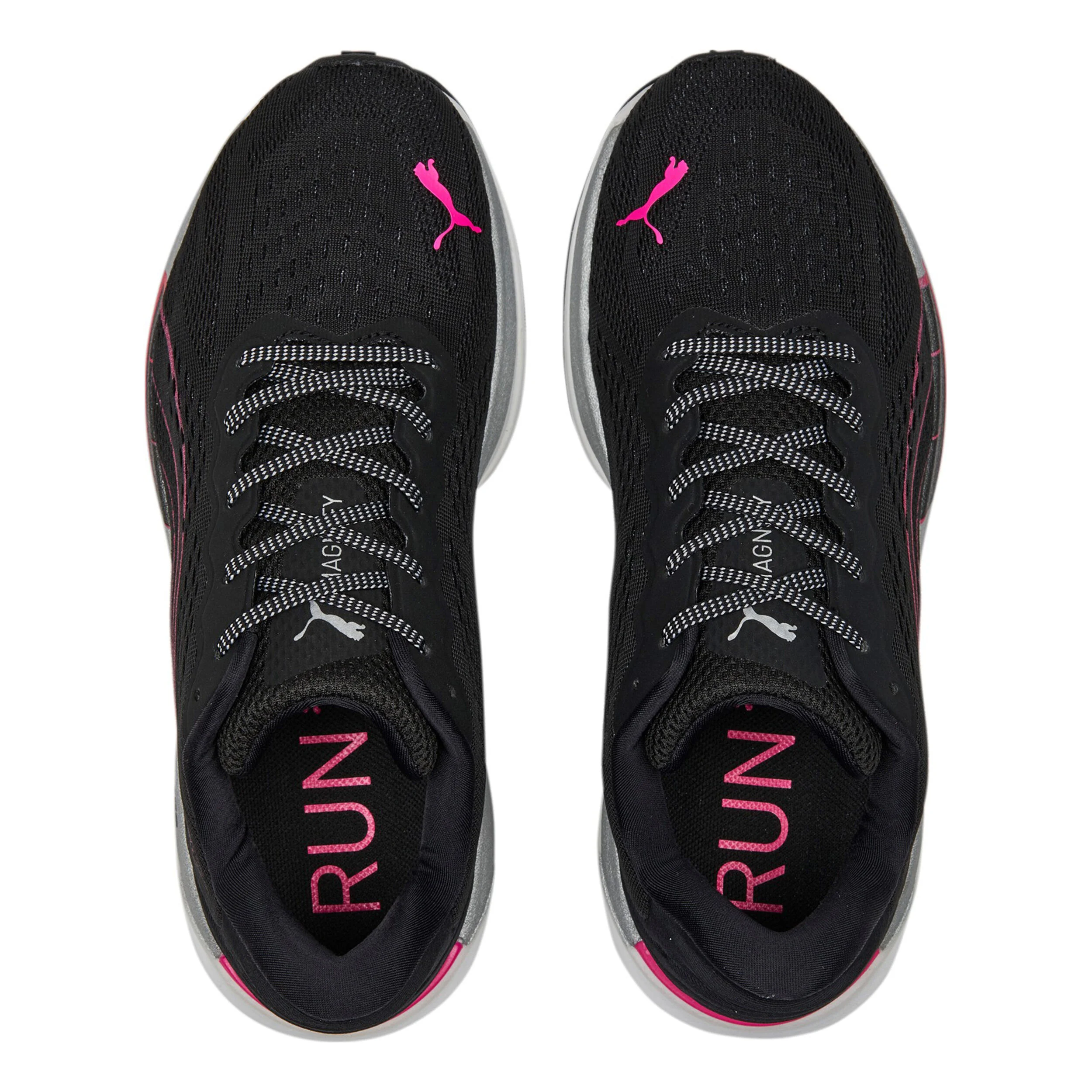 Puma Magnify Nitro Surge Chaussure De Running Sans Stabilisateurs Femmes - Noir , Gris