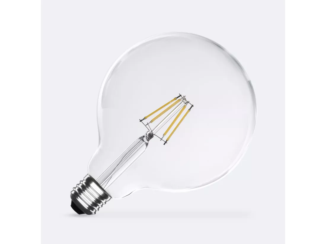 Ampoule LED Filament E27 6W 720 lm Dimmable G125 No Flicker 4000K Blanc neutre