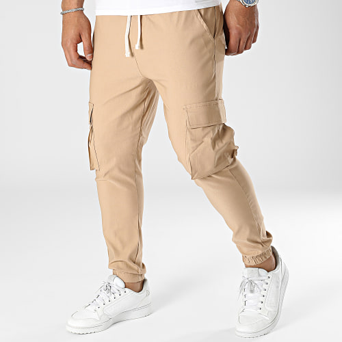 Pantalon Cargo Beige