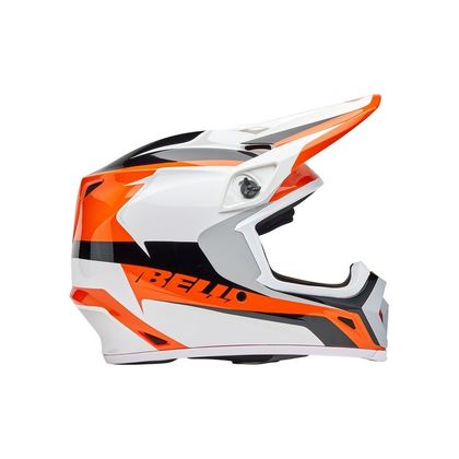 Casque cross Bell MX-9 MIPS RIFT 2025 - Orange
