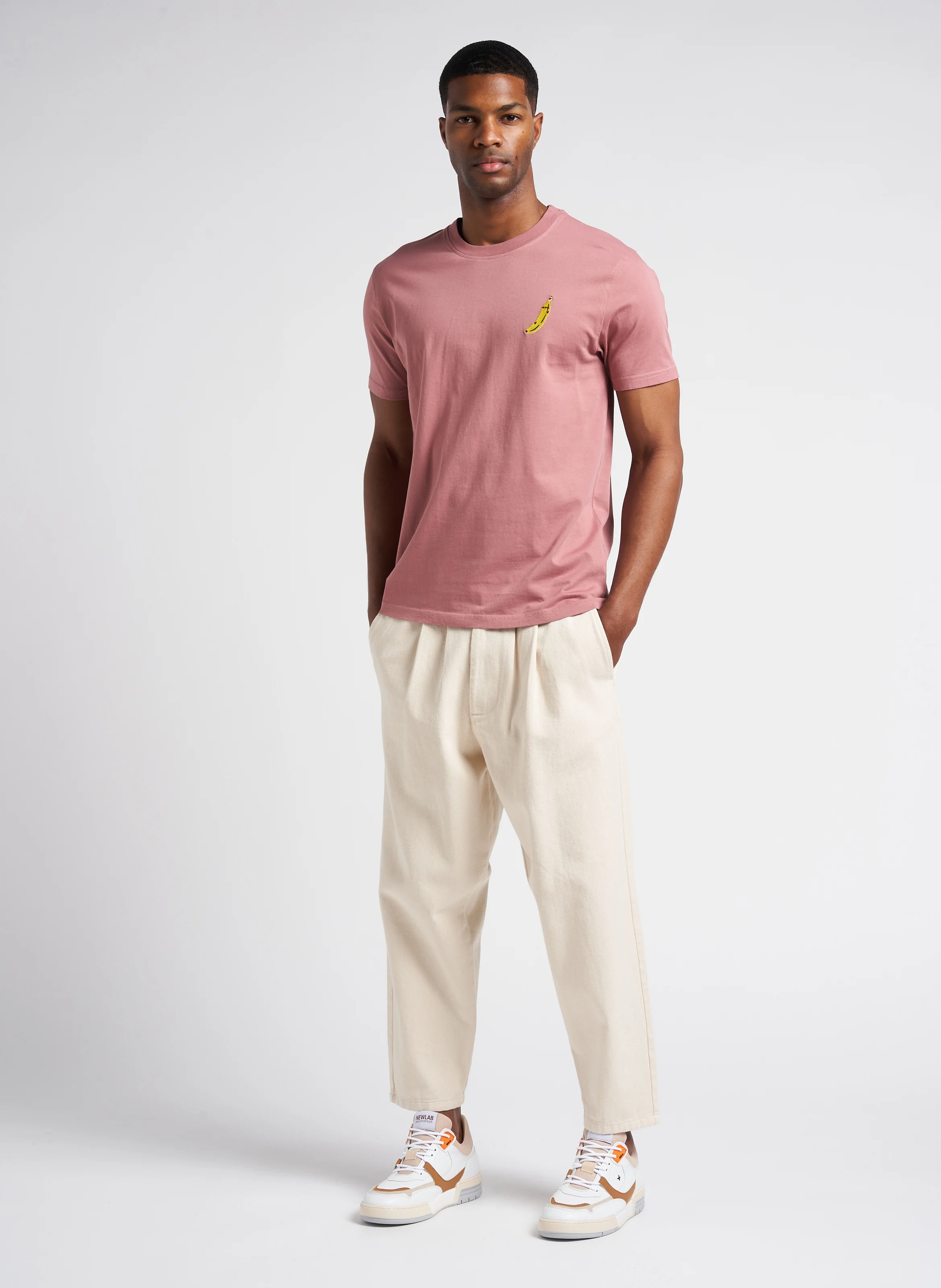 NL12 - Baskets basses en cuir | Blanc