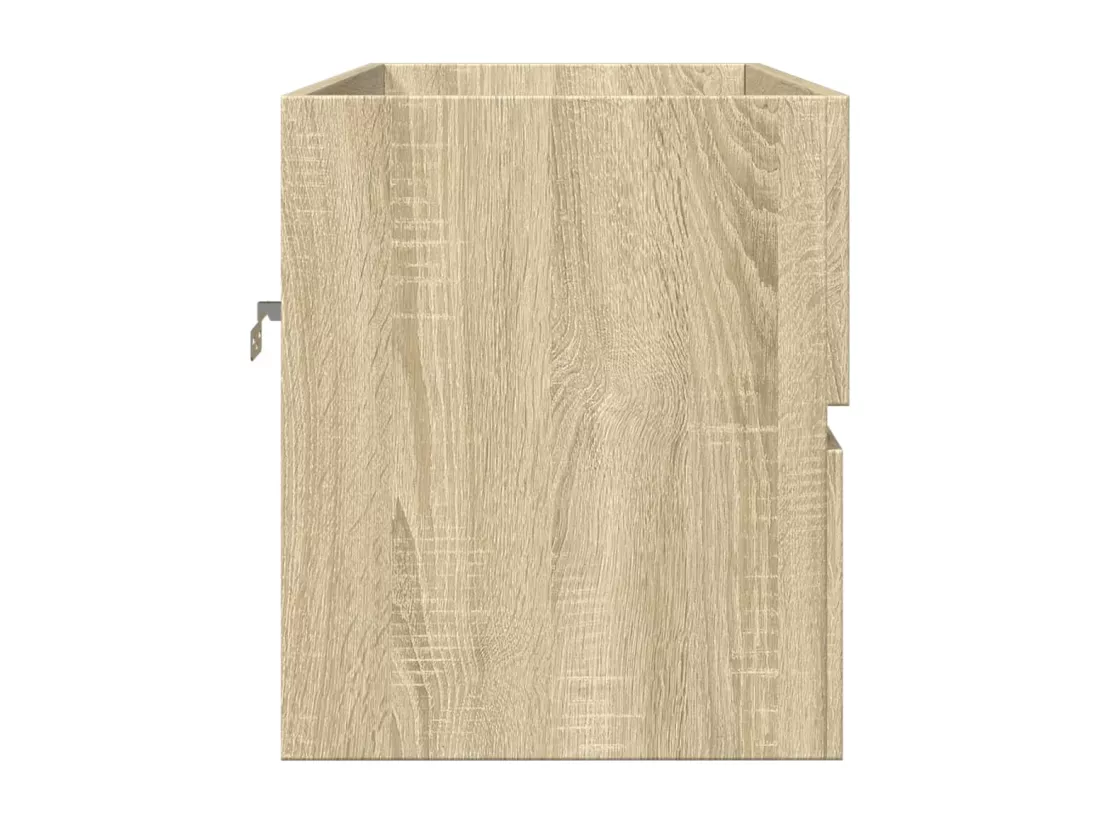 Armoire d'évier chêne sonoma 80x38,5x45 cm Bois d'ingénierie