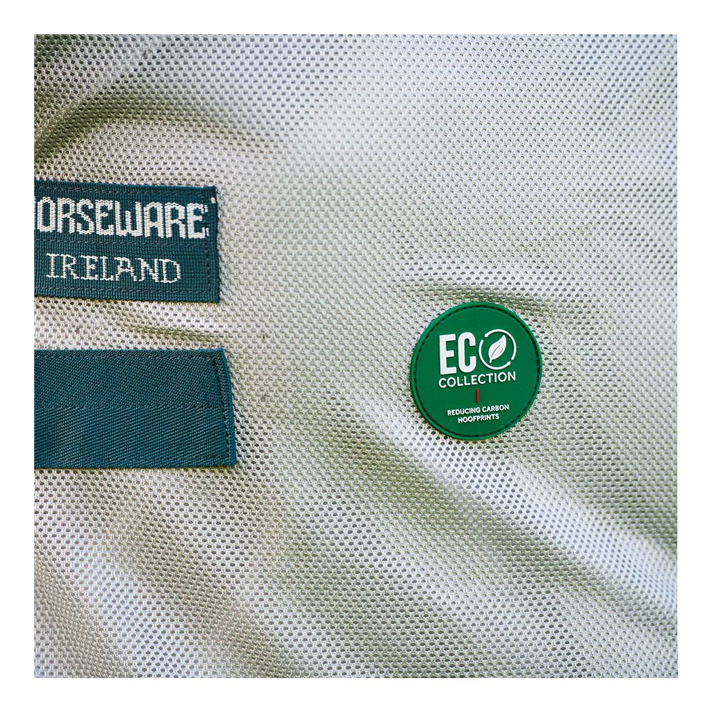 Horseware AMECO BUG RUG - Chemise anti-mouches + couvre-cou silver/teal
