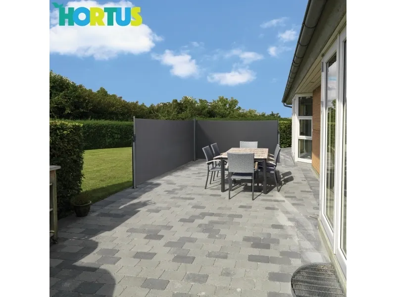 HORTUS Udtrækssejl dobbelt 140 x 600 cm (211-910)
